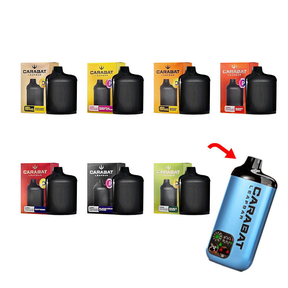Carabat Leafbar 15K Singapore 15,000 Puff Cartridge Device VAPESGSG Carabat Leafbar 15K Singapore 15,000 Puff Cartridge Device VAPESGSG
