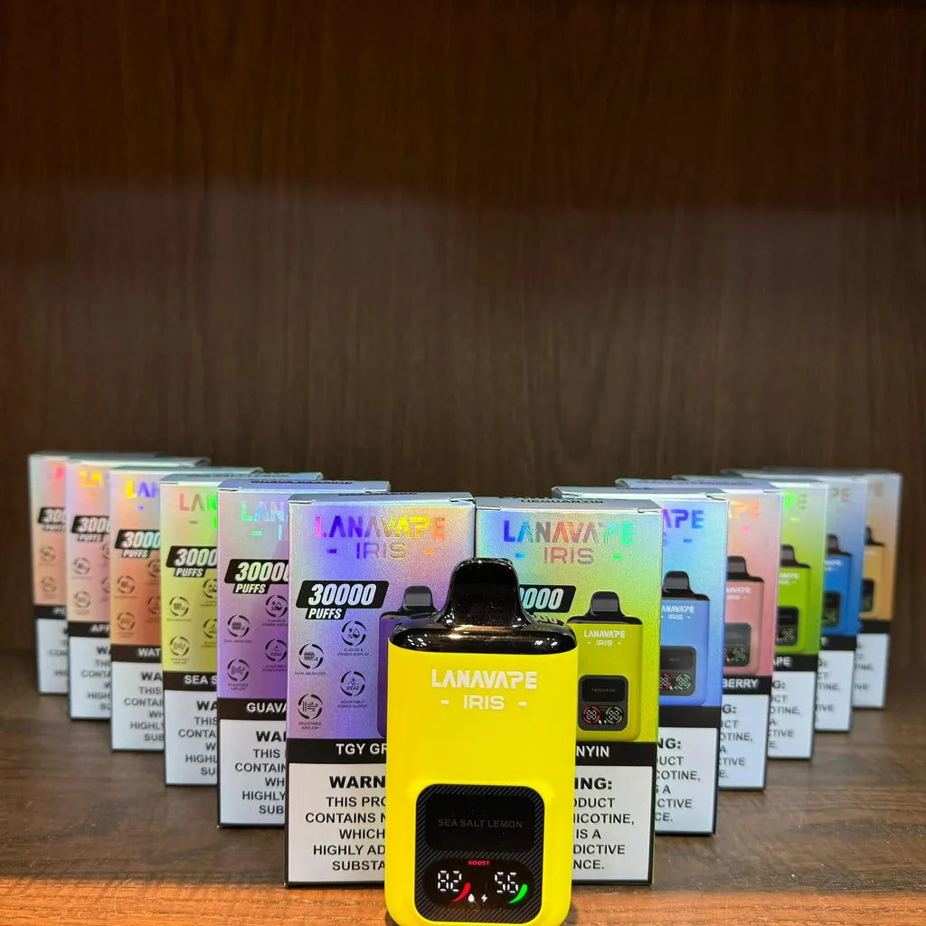 Lana Iris 30K Singapore – 30,000 Puffs Smart Rechargeable Device | SG Vape