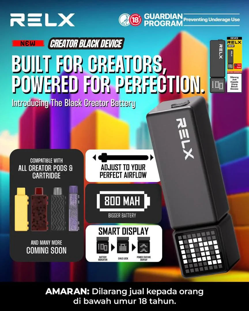 RELX Creator 22K – 22,000 Puff | Singapore