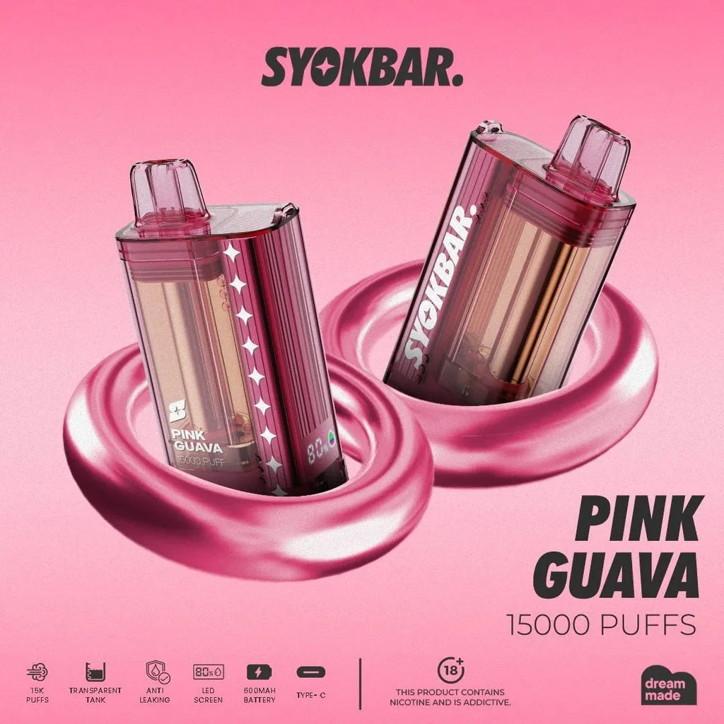 SyokBar 15K – 15,000 Puff Rechargeable Device | Singapore